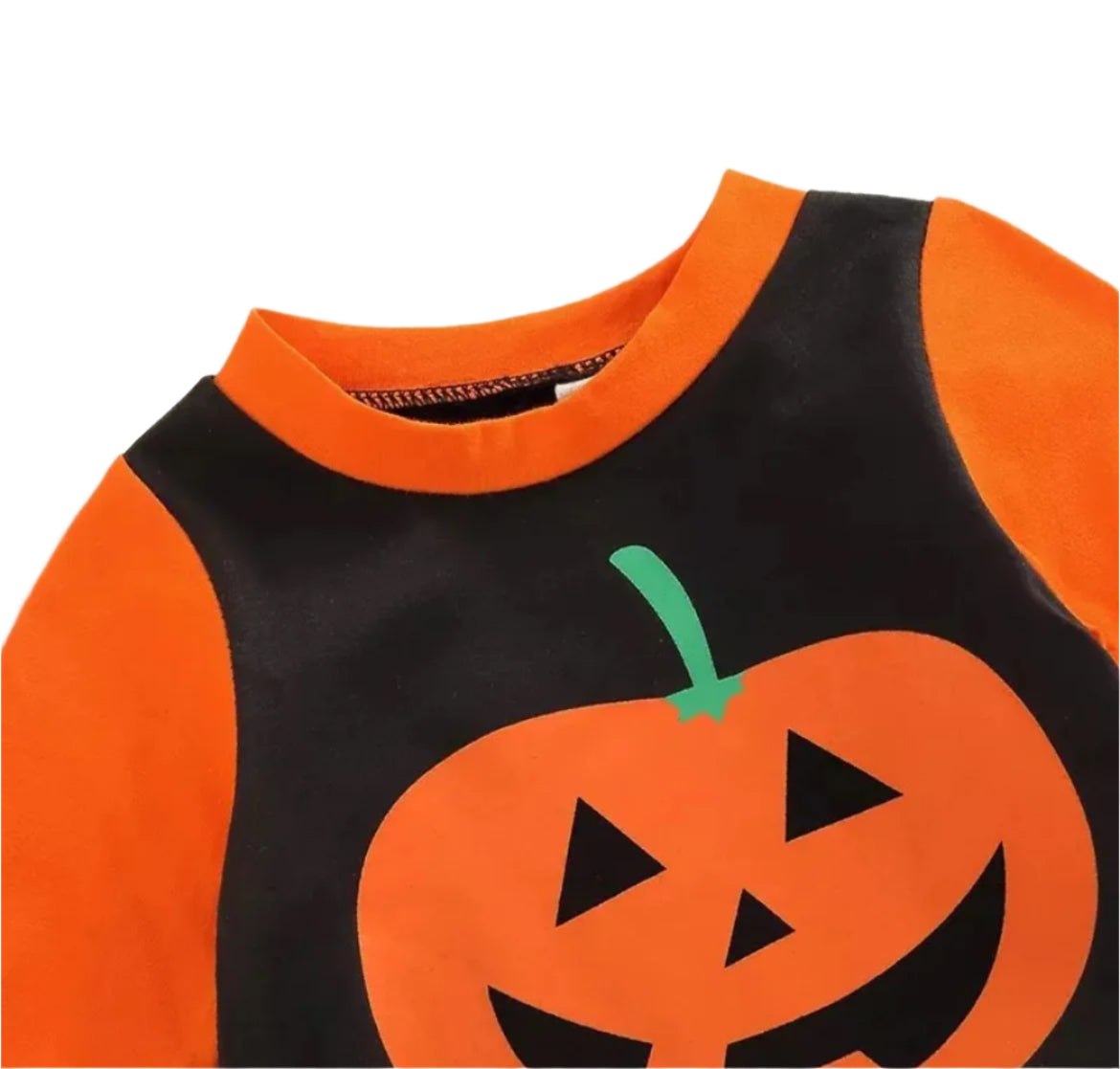 Little Pumpkin Romper, Baby, Infant, holiday, Halloween