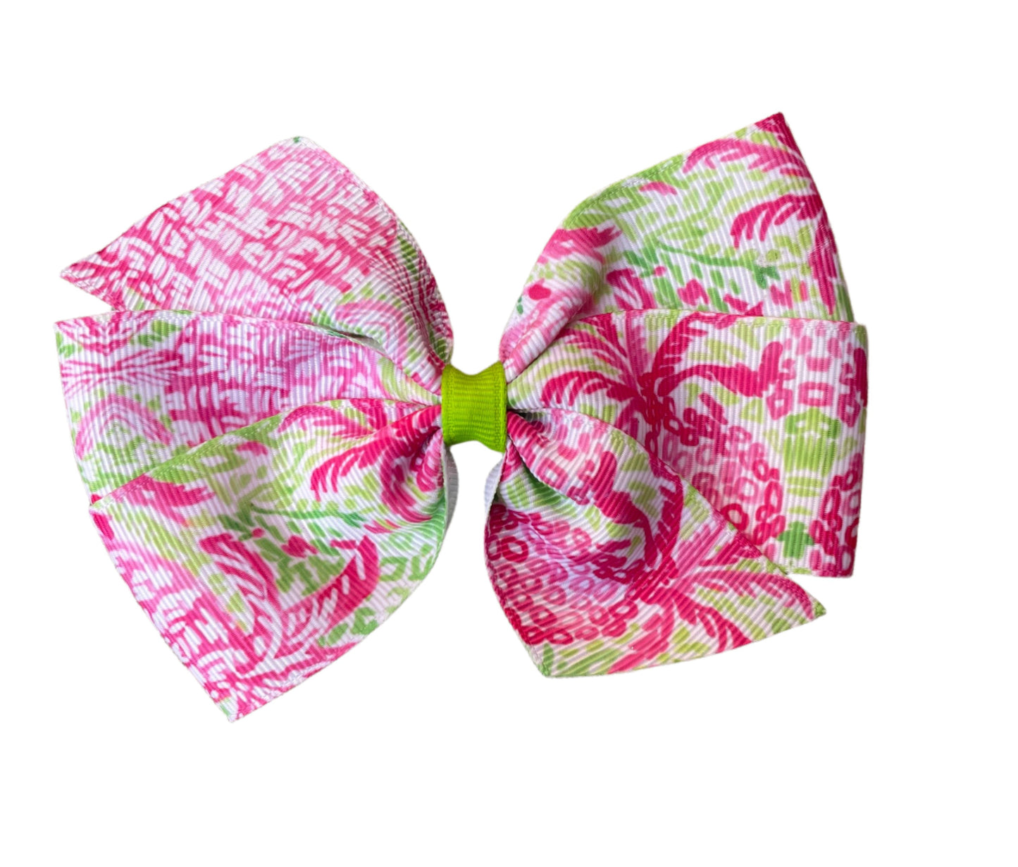 Home Slice Hair Bow, girl, clip, preppy, pineapple