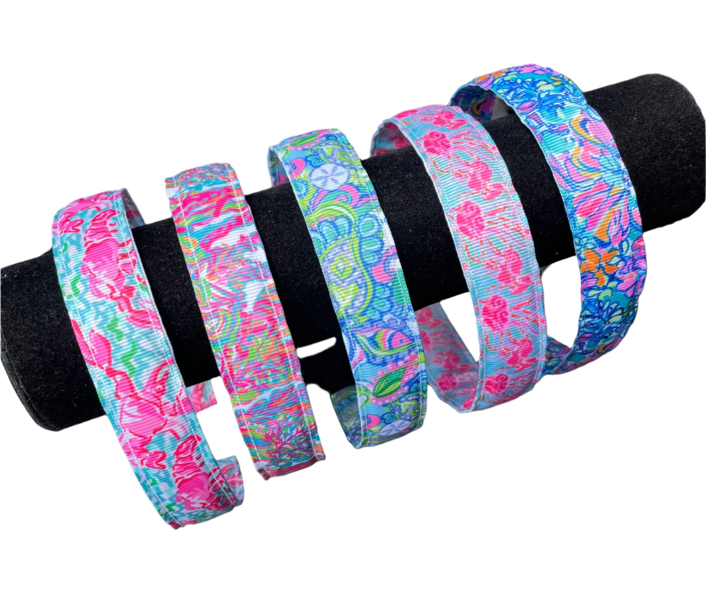 Ocean Print Headbands, Resort, Preppy, Adult, Kids