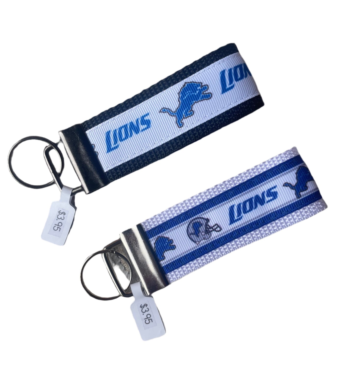 Detroit Lions Keychain, Football, Key fob