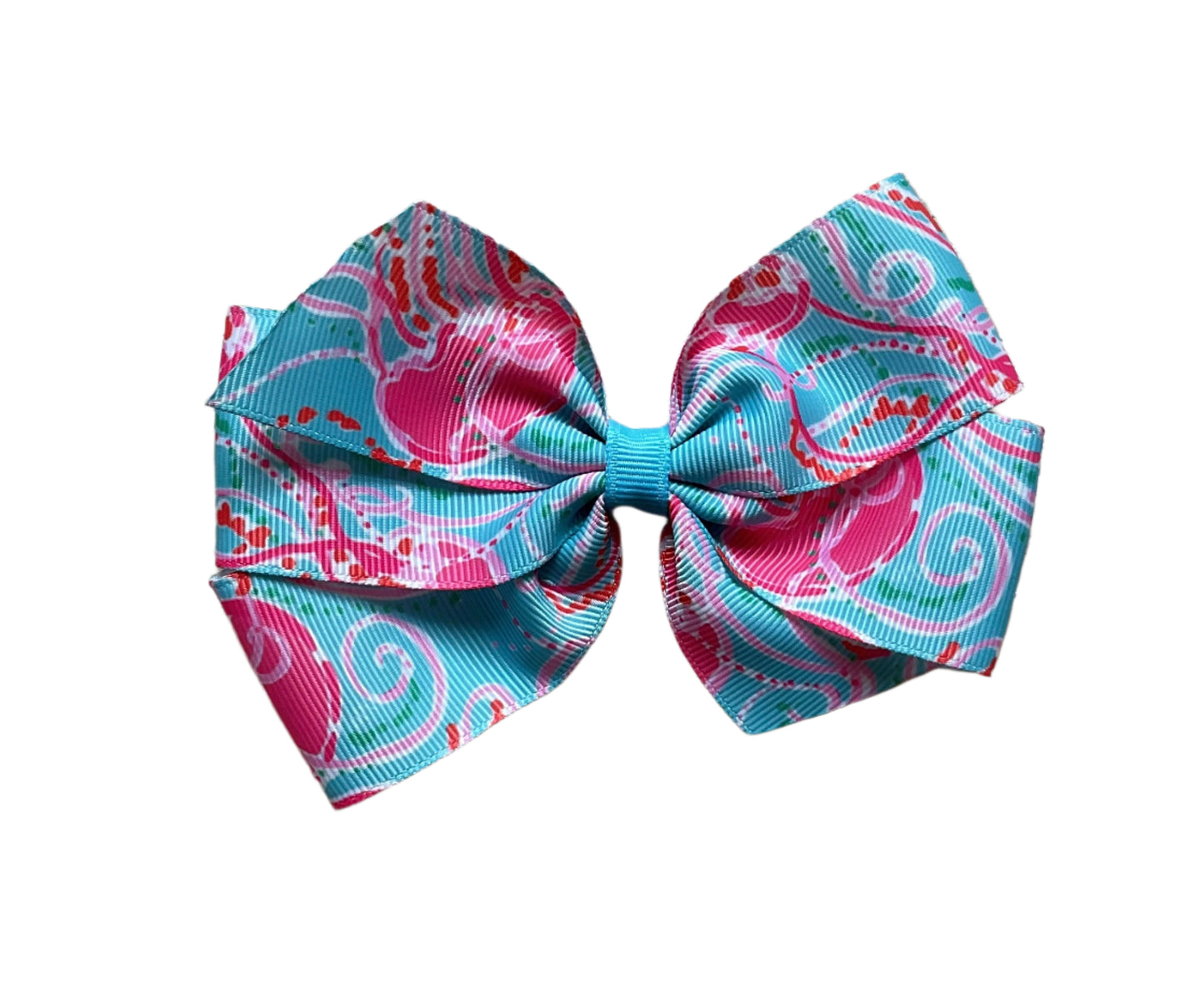 Jellies B Jam Preppy Hair Bow, tropical, beach