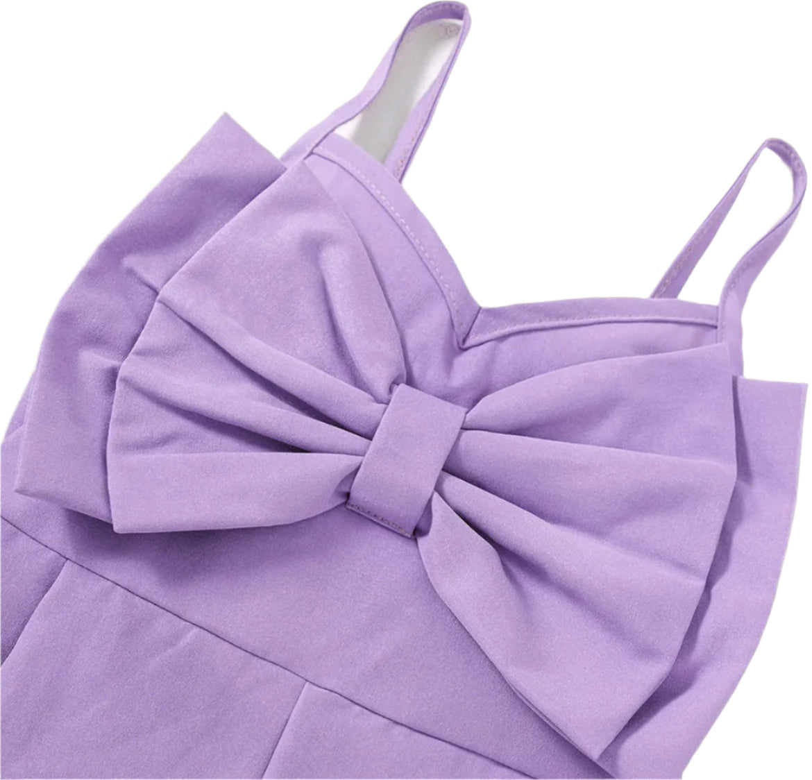 Bow Embellished Romper, 4 Colors, Jumper, Green, Pink, Blue, Purple, girl / SALE