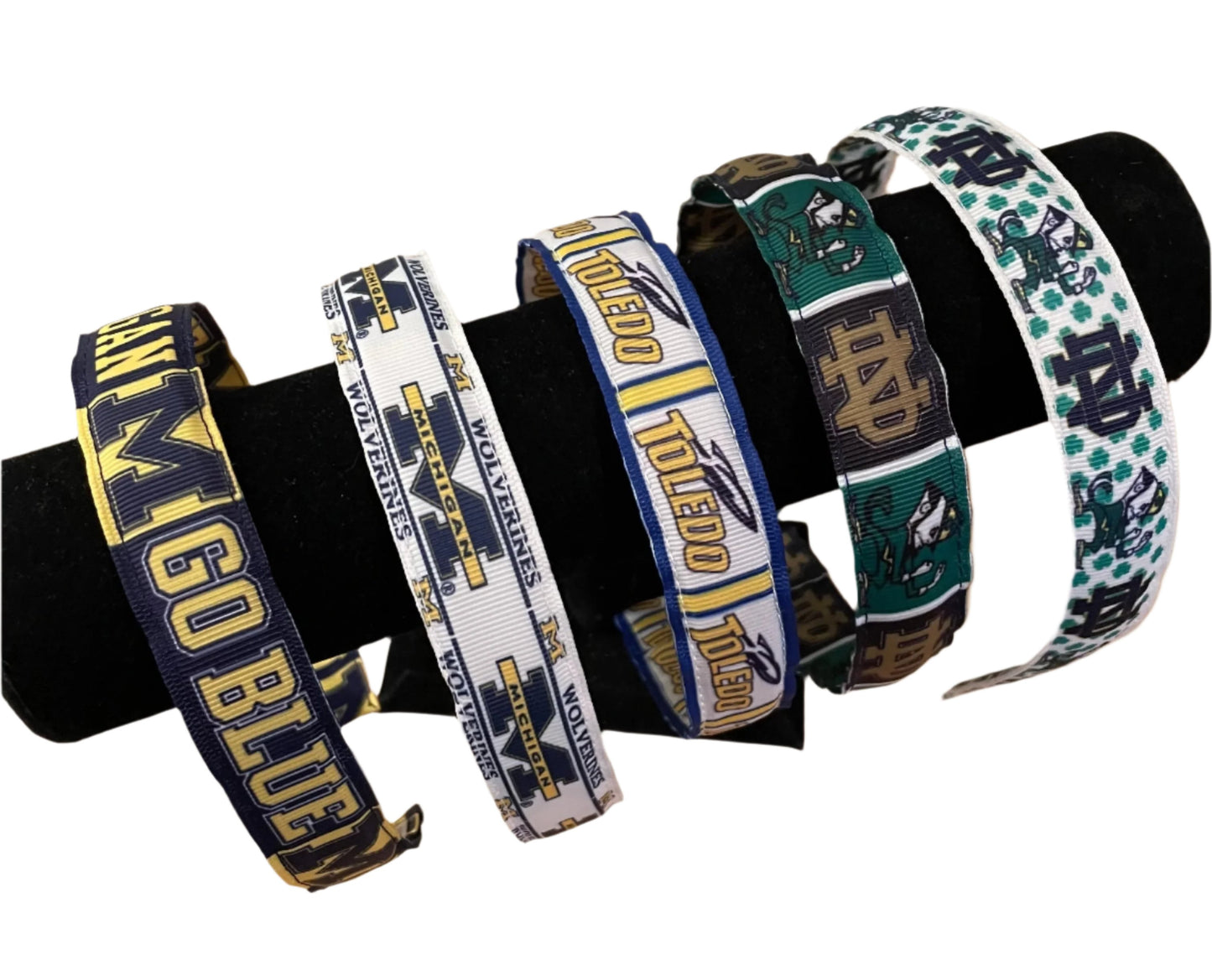 University Print Headbands, Michigan, Toledo, college