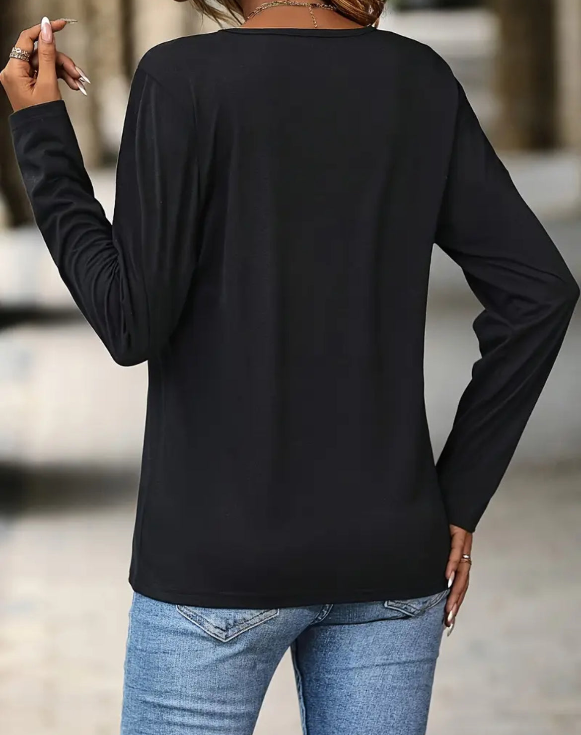 Detroit Lion's Black Long Sleeve Shirt, football