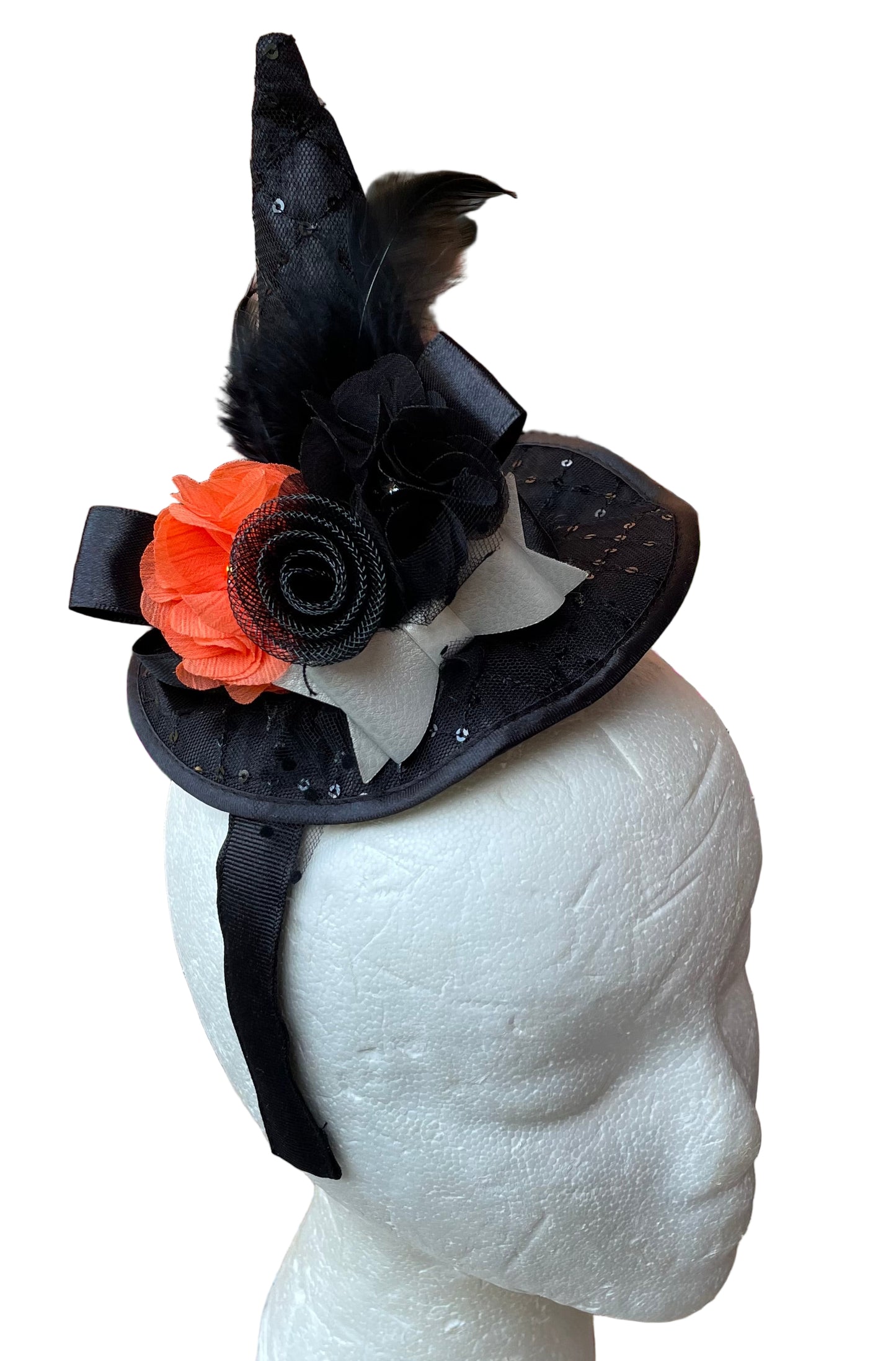 Witch Hat Headband, Halloween, Adult, Child, Costume