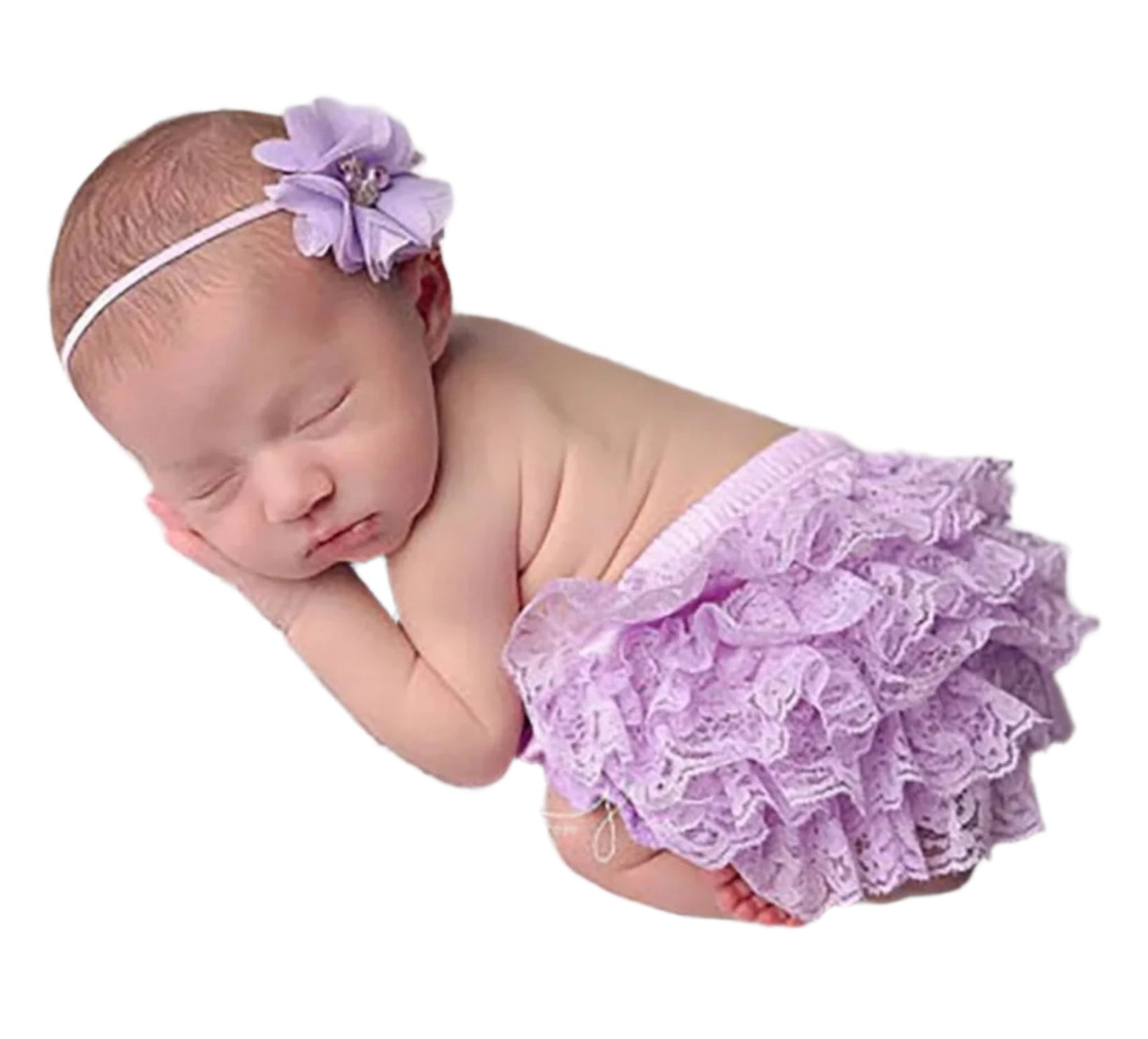 Ruffle Baby Bloomers, Diaper Cover, Lavender Purple, gift, Shower, baby