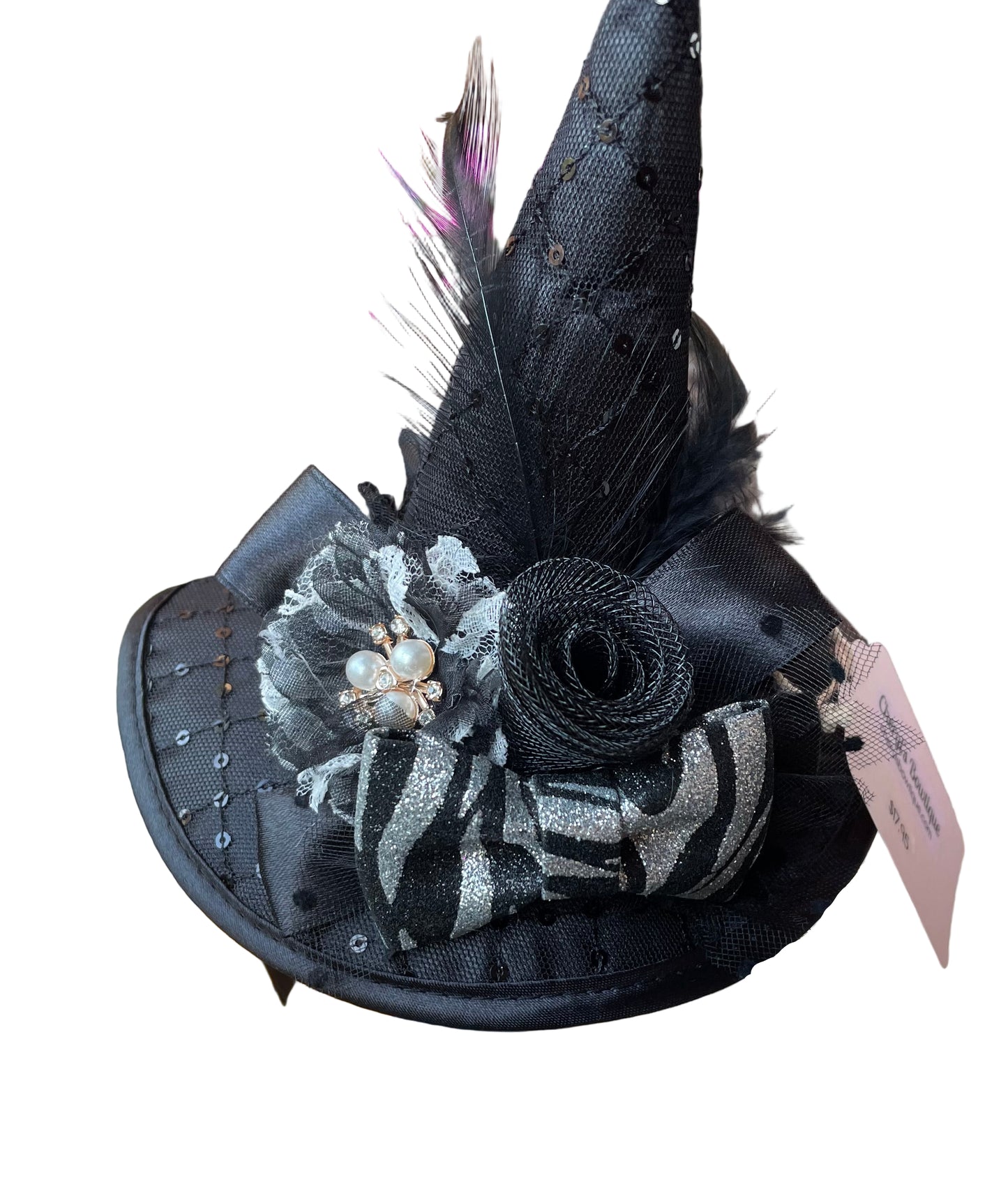 Witch Hat Headband, Halloween, Adult, Child, Costume