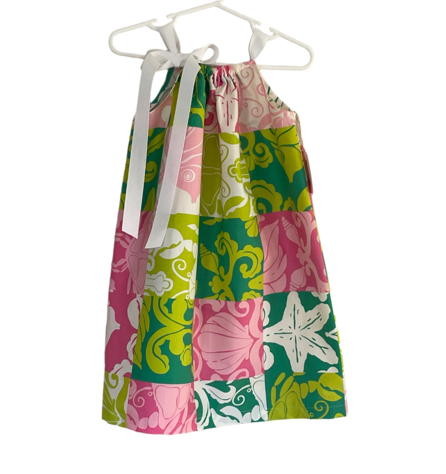 Resort Print Sundress, girl, kids, clothing, preppy, beach