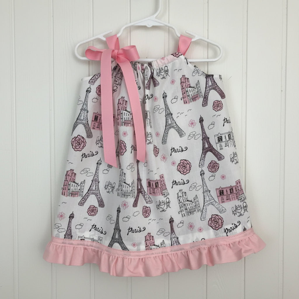 Meet Me in Paris Sundress, kids, clothing, preppy, party, girl