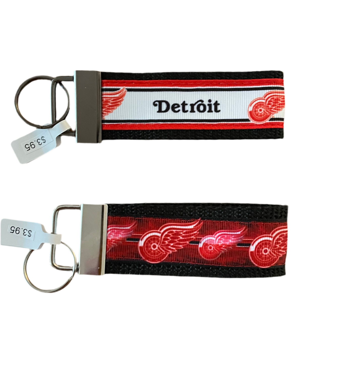 Detroit Red Wings Keychain, hockey, Key fob