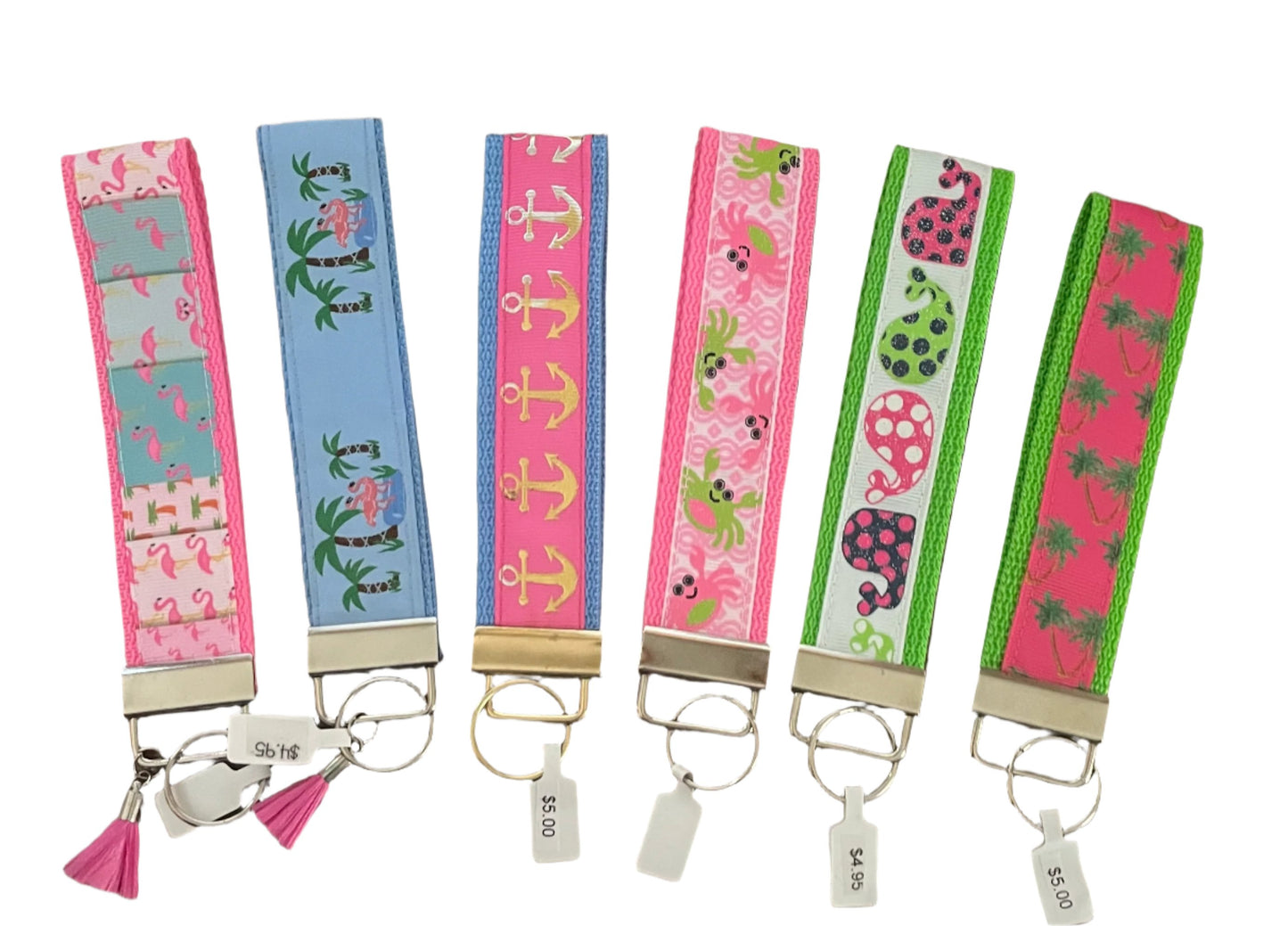 Tropical Life Key Fobs, keychain, wristlet