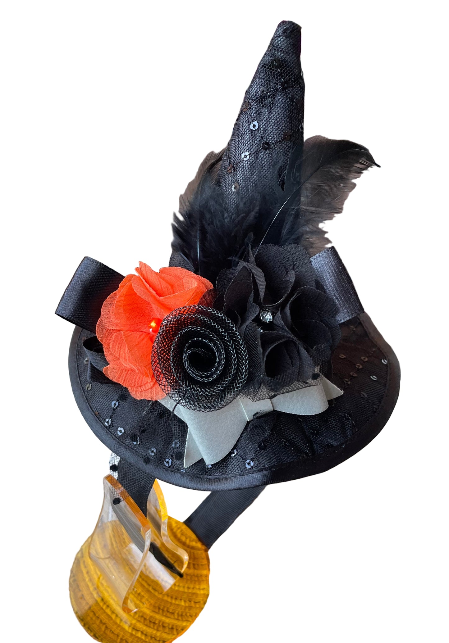 Witch Hat Headband, Halloween, Adult, Child, Costume