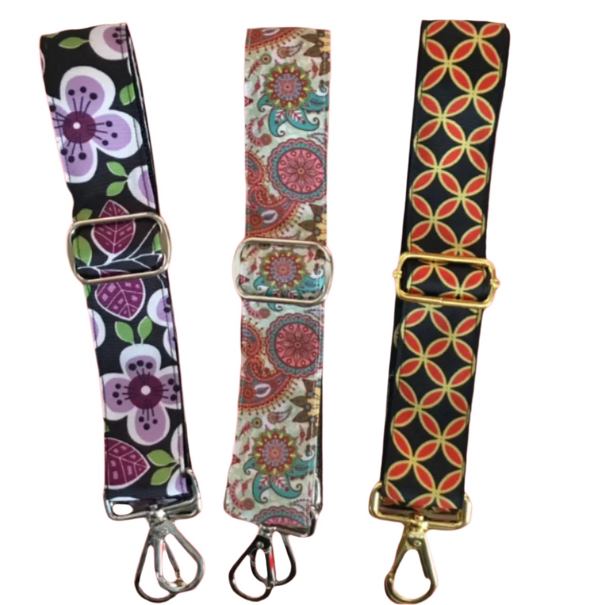 Floral Assorted Purse/Instrument Strap, Crossbody, Violin, Gift