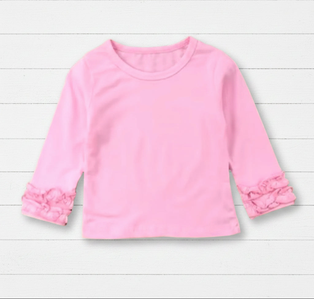Purple & Pink Ruffle Flower Outfit, girl, set, boutique, kids