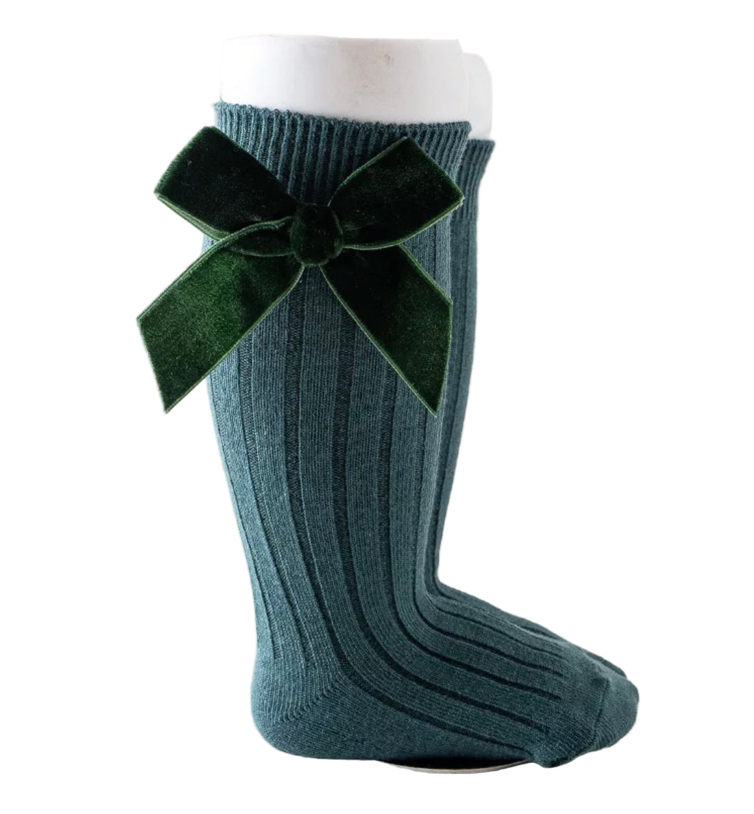 Tulle & Stretch Velvet Emerald Dress, girls, holiday, wedding