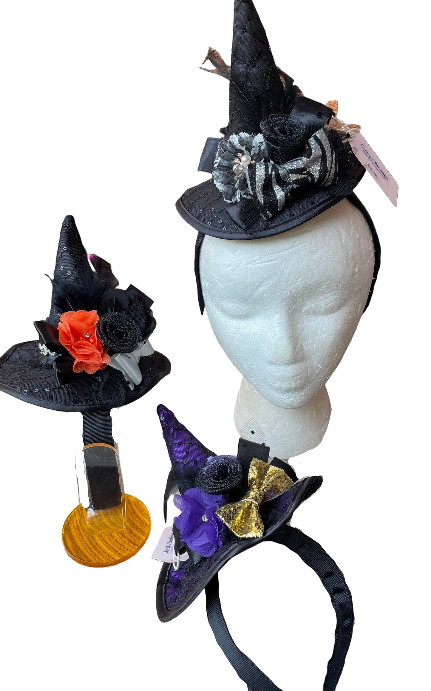Witch Hat Headband, Halloween, Adult, Child, Costume