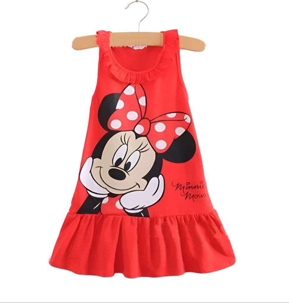 Minnie Red Tank Dress, girl, kids, clothing, magic - SALE