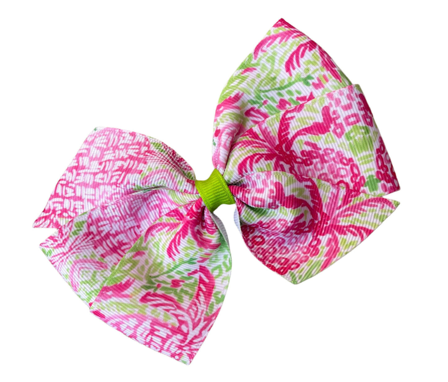 Home Slice Hair Bow, girl, clip, preppy, pineapple
