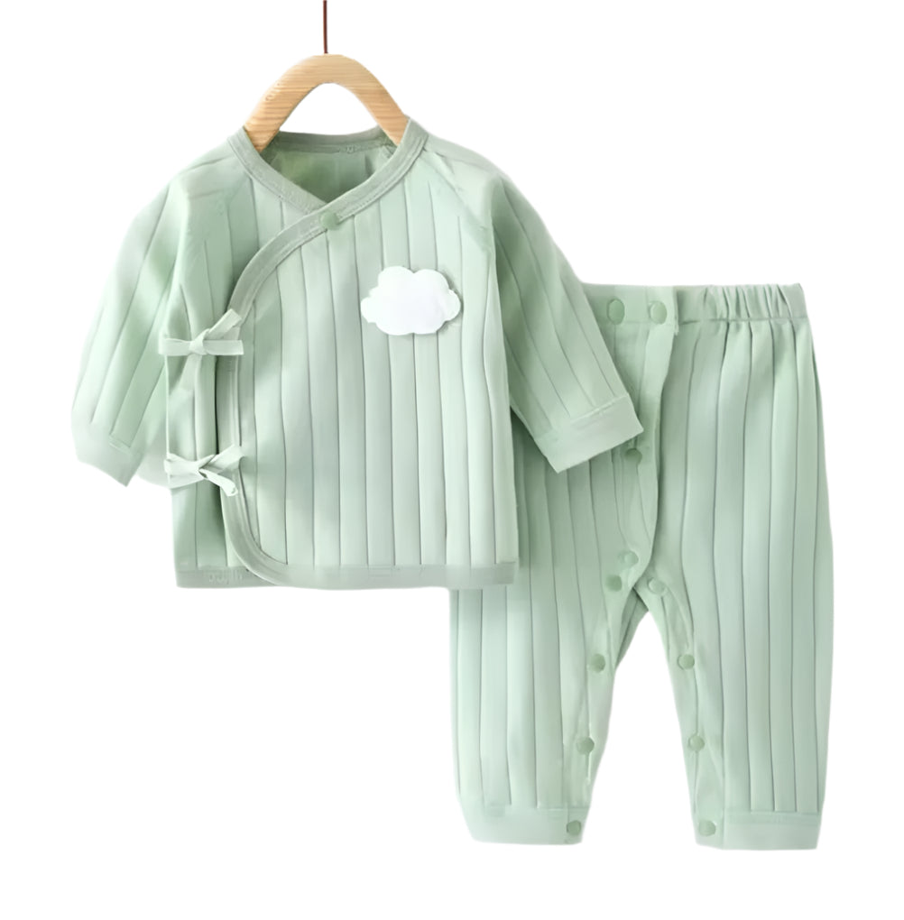 Mint Green Baby Outfit, gift, infant, Shower, unisex, set