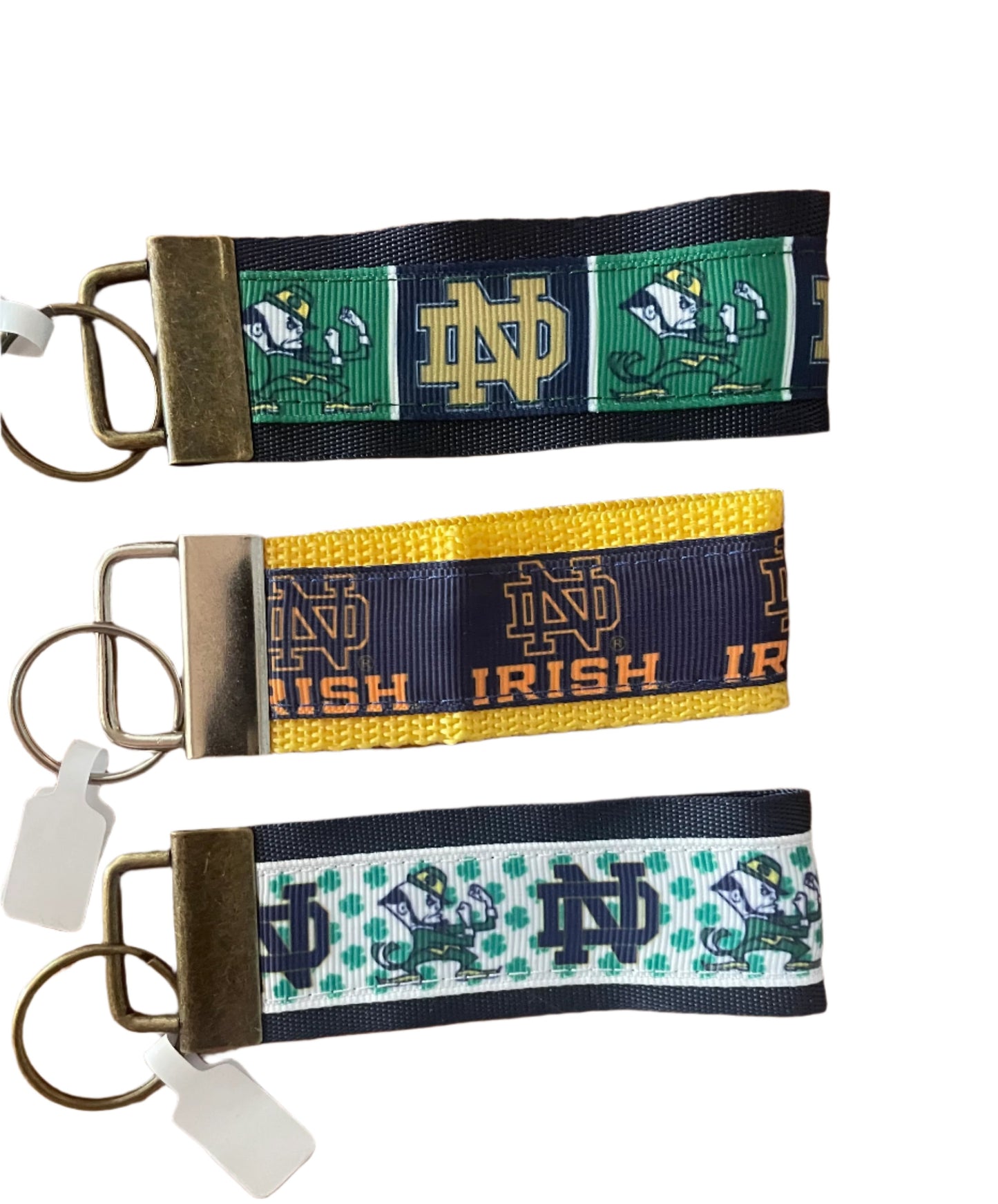Notre Dame Keychain, Baseball, Key fob, Irish, football, school