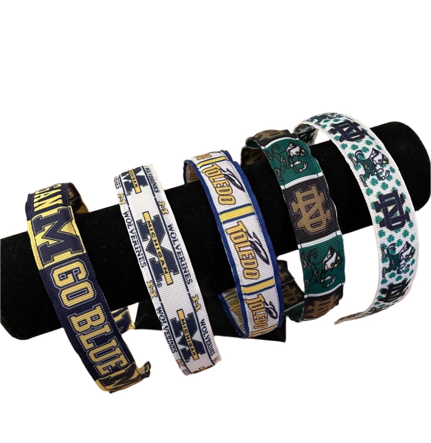 University Print Headbands, Michigan, Toledo, college