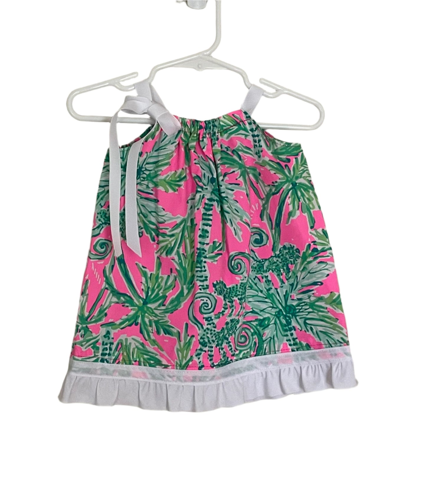 Palm Beach Print Sundress, girl, kids, clothing, preppy, Hangin' / SALE