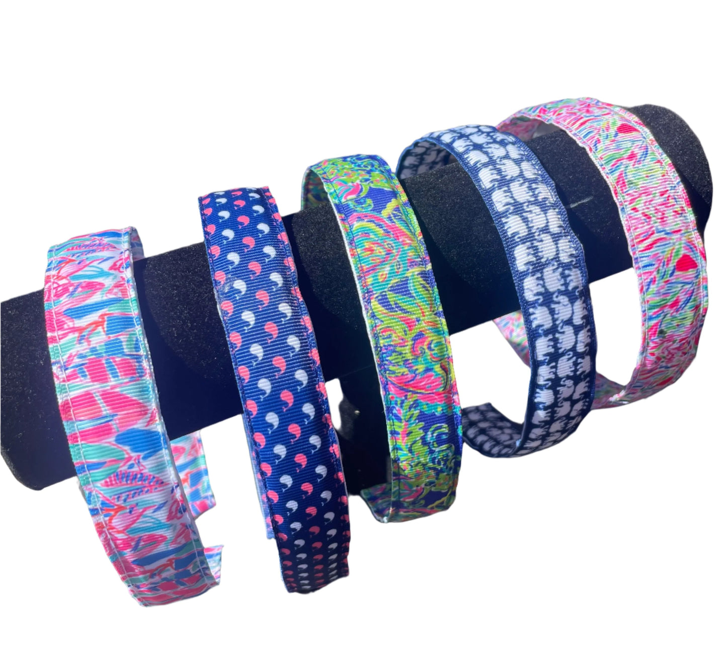 Resort Print Headbands, kids, adult, preppy, whale, sailboat