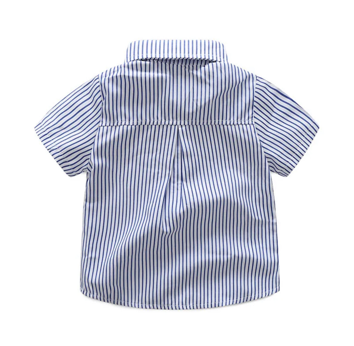 Blue and White Short Set, preppy, Summer, Back to School, boys, kids