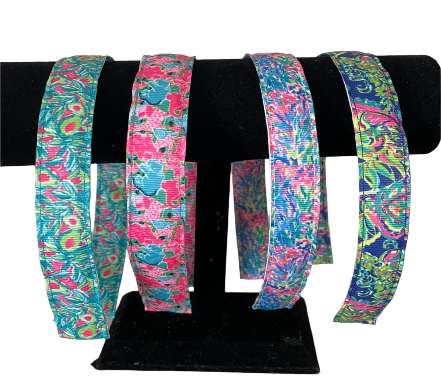 Colorful Preppy Print Headbands