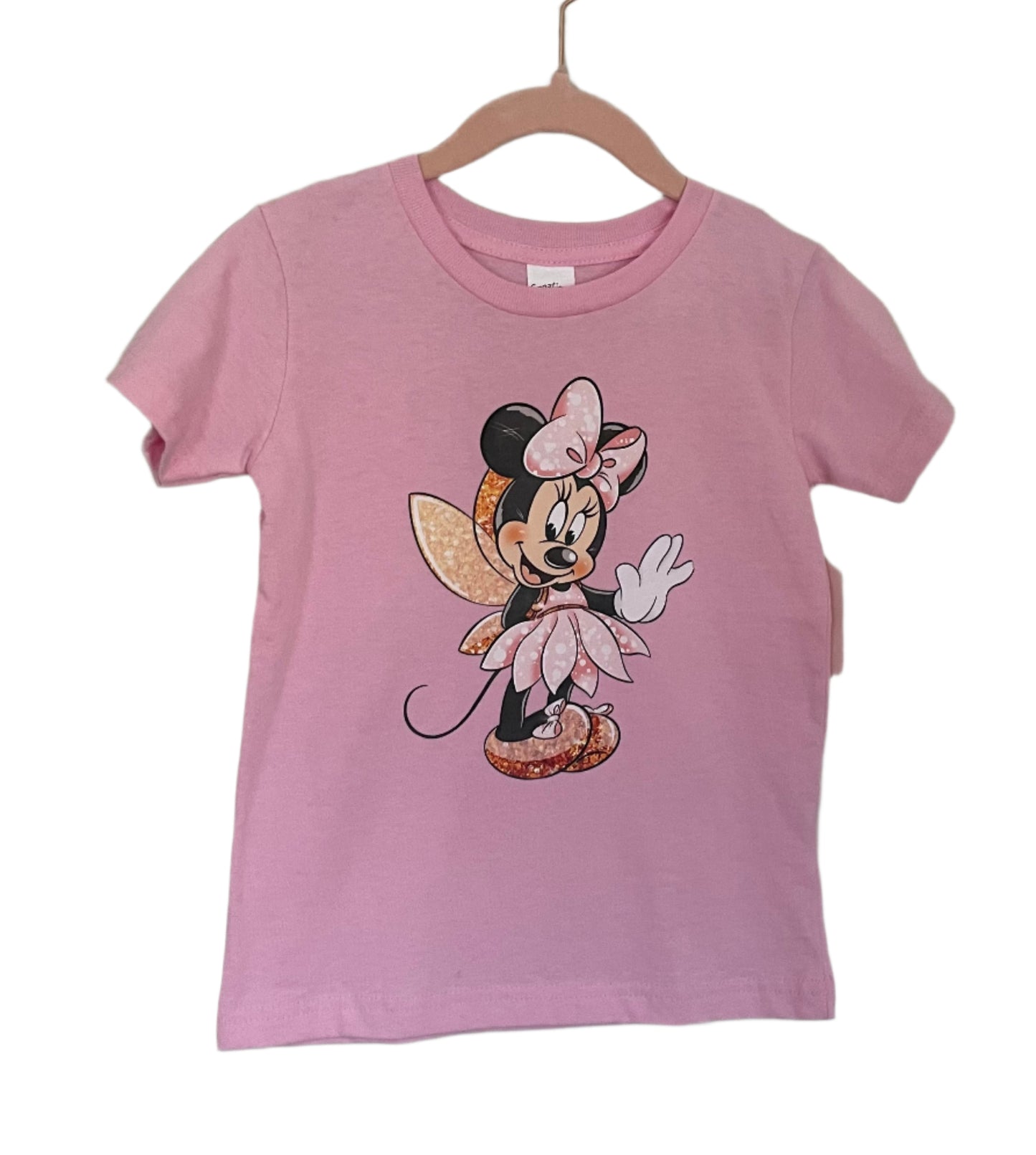 Minnie Pink T-Shirt, kids, Disney, girl, mouse, top