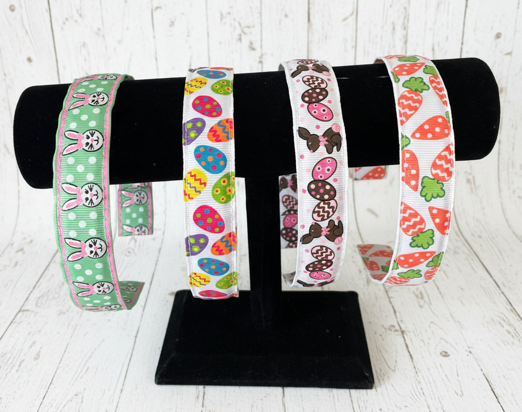Easter Print Headbands, Resort, Preppy, Adult, Kids