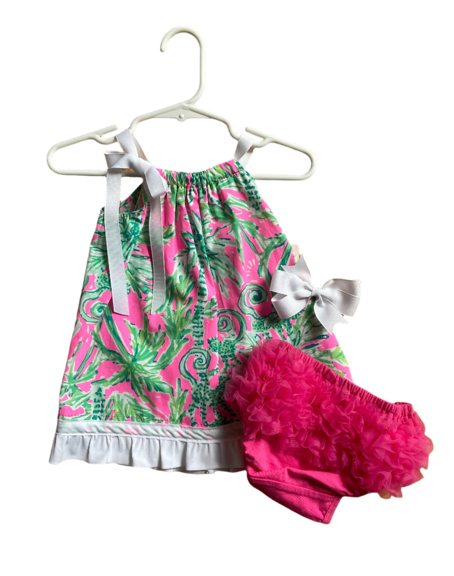 Palm Beach Print Sundress, girl, kids, clothing, preppy, Hangin' / SALE