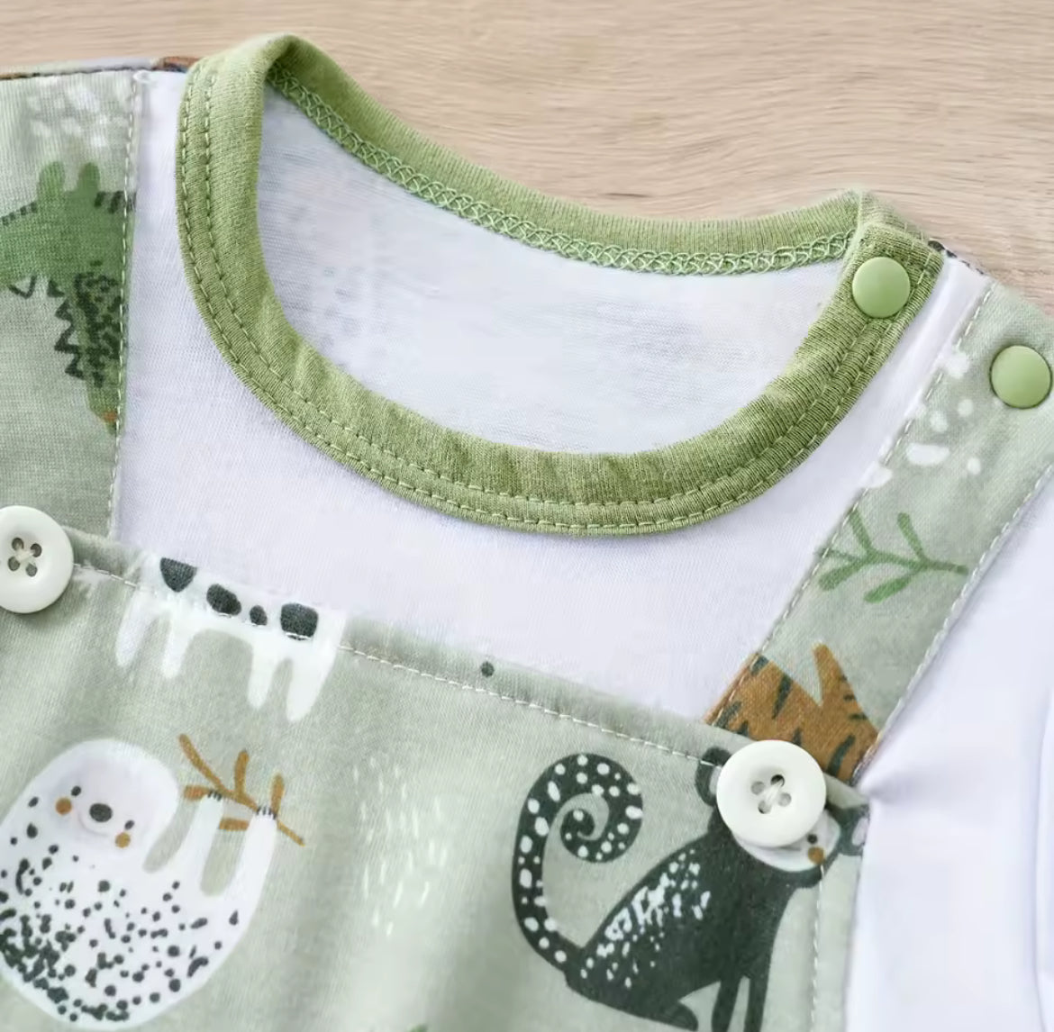 Zoo Animal Print Romper, baby, boy, kids, gift