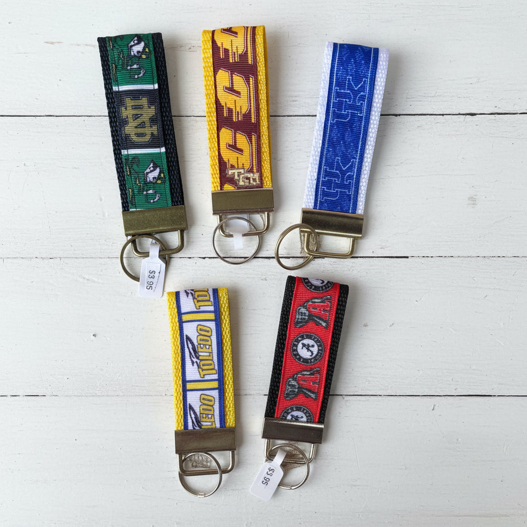 University Keychain, Baseball, football, college, school