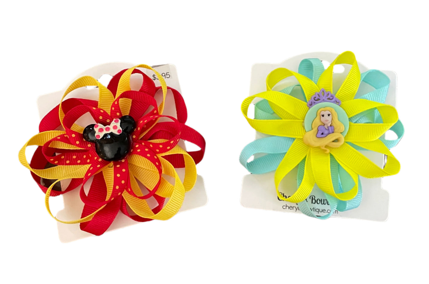 Loopy Flower Clip - girl, toddler, bow, hair