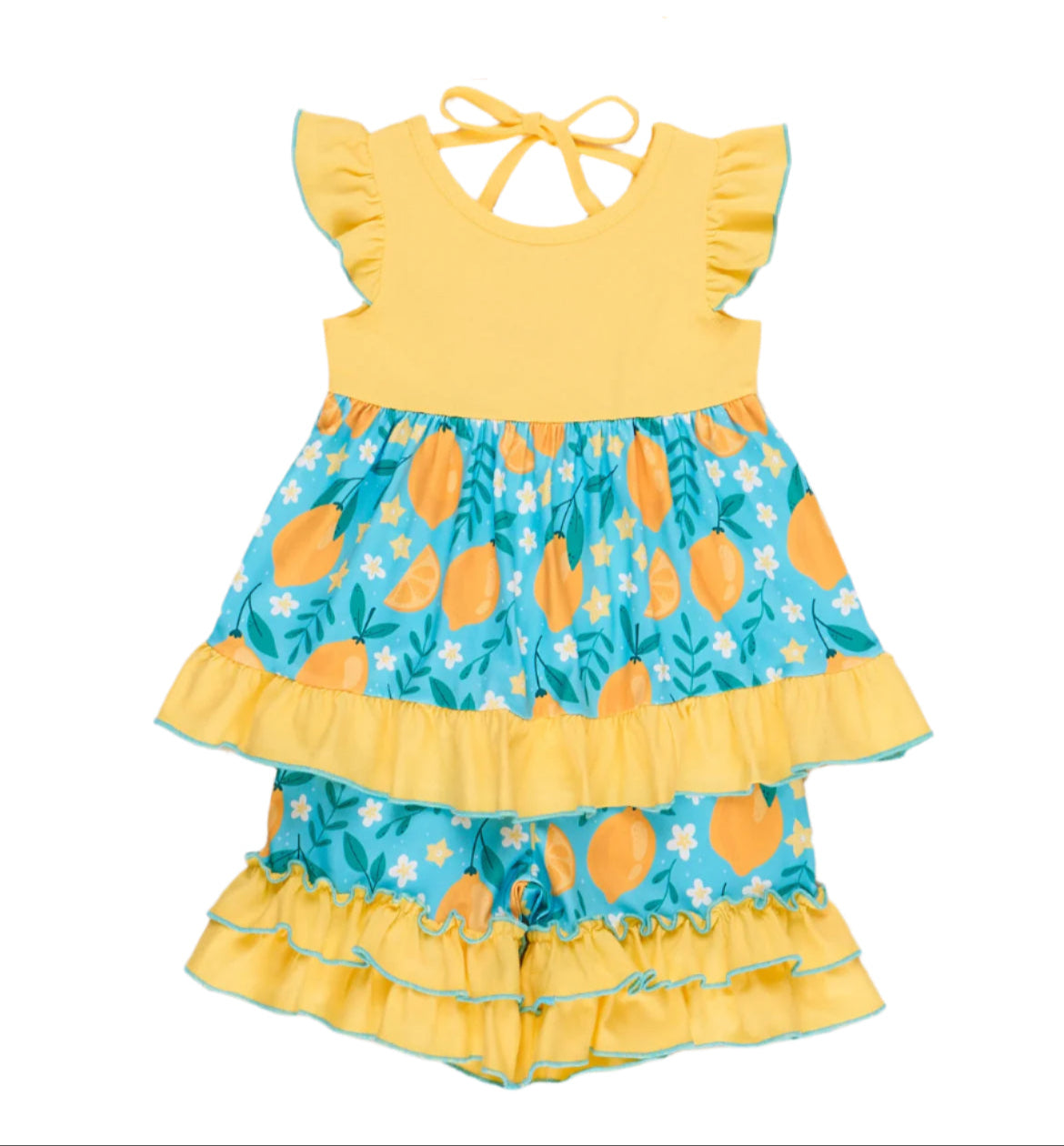 Lemonade Boutique Short Set, girl, kids, clothing, outfit, toddler