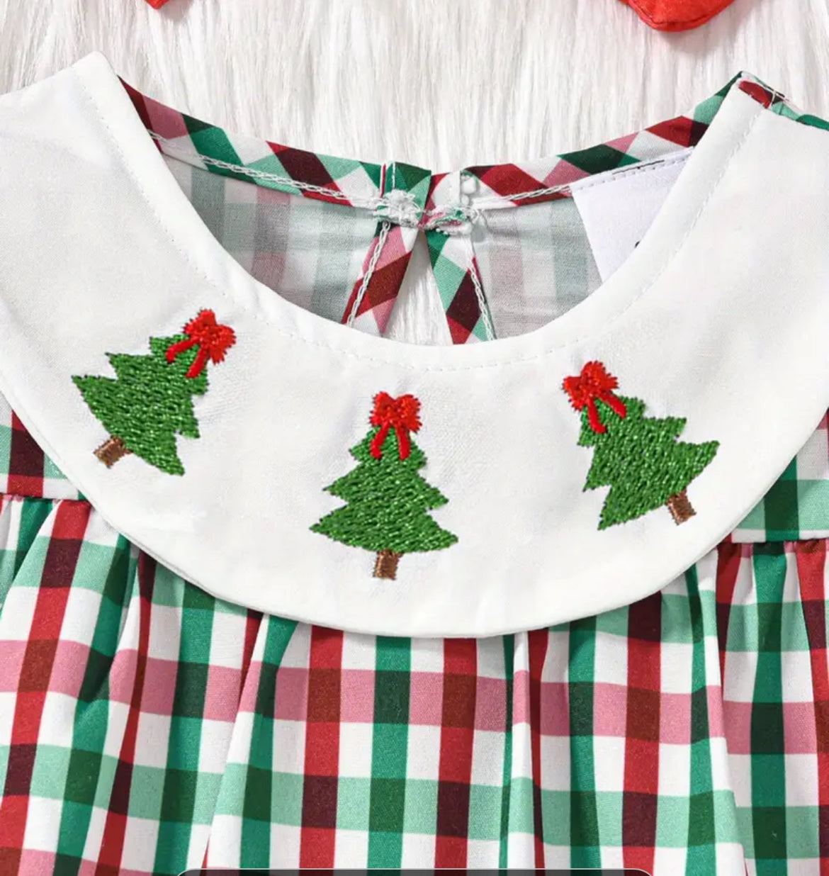 Red & Green Plaid Holiday Dress, girl, kids, Christmas
