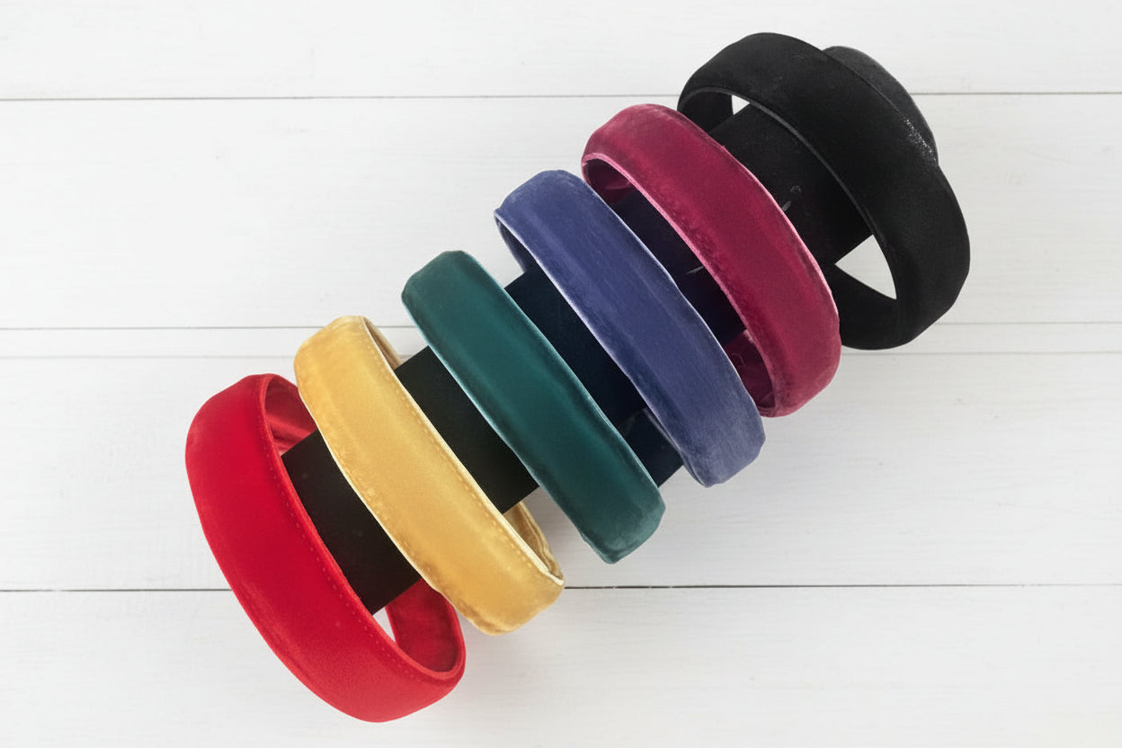 Velvet Headbands, Preppy, Adult, Kids, holiday, Winter, Wedding / SALE