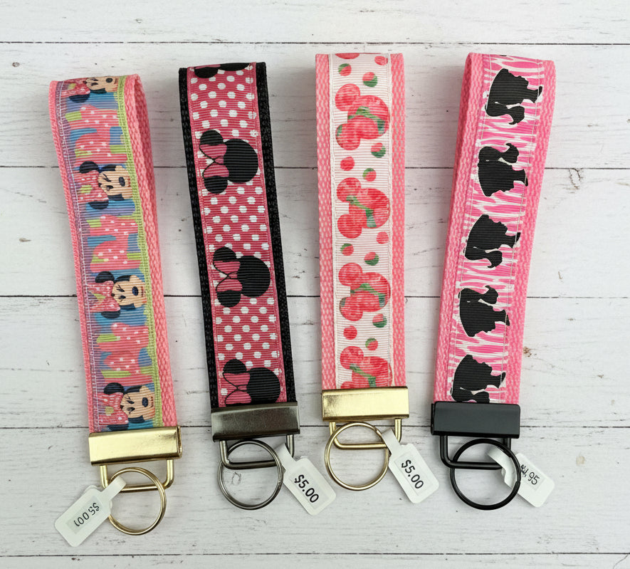 Magical Print Key Fobs, wristlet, purse, keychain