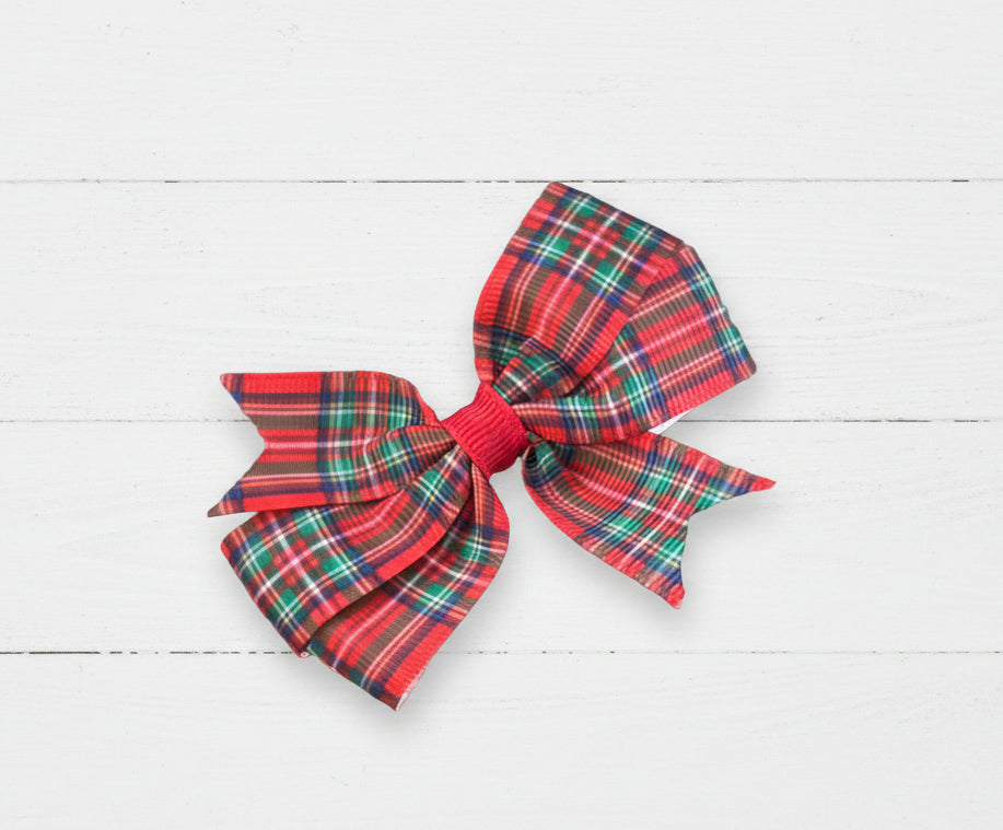 Merry & Bright Buffalo Plaid Ruffle Shirt, girl's, holiday, winter / SALE