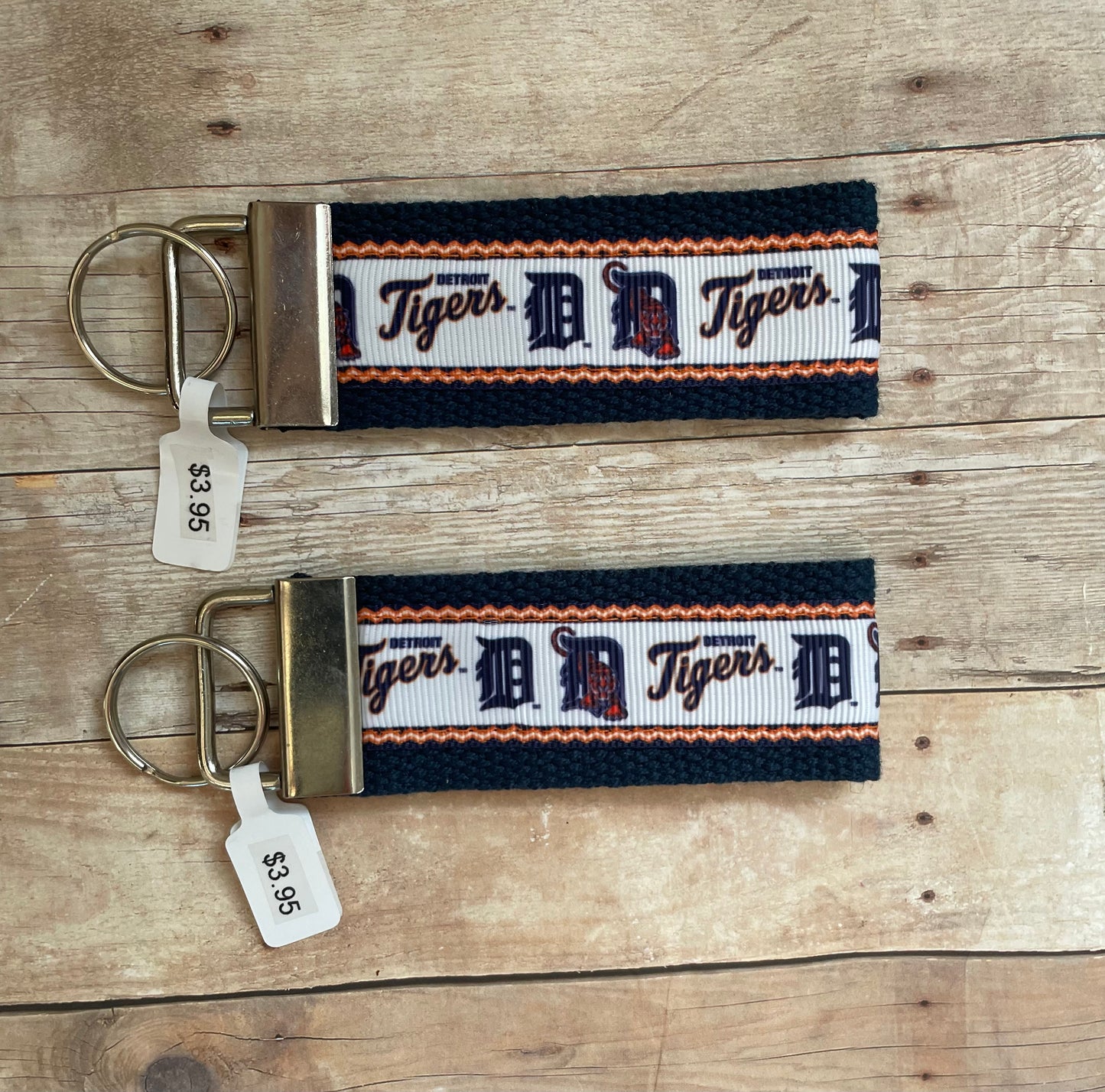 Detroit Tigers Keychain, Baseball, Key fob