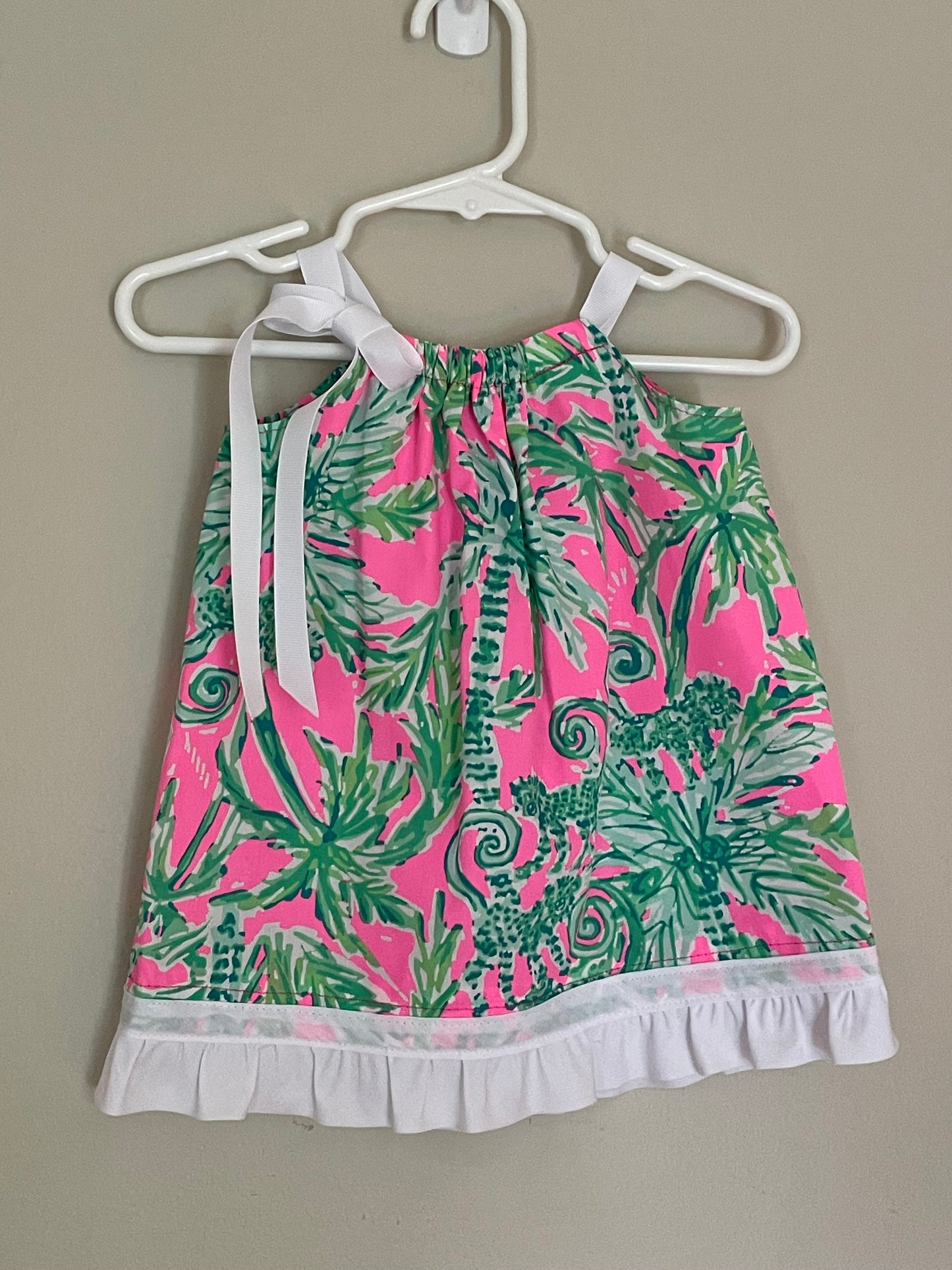 Palm Beach Print Sundress, girl, kids, clothing, preppy, Hangin' / SALE: Reg. $27.95