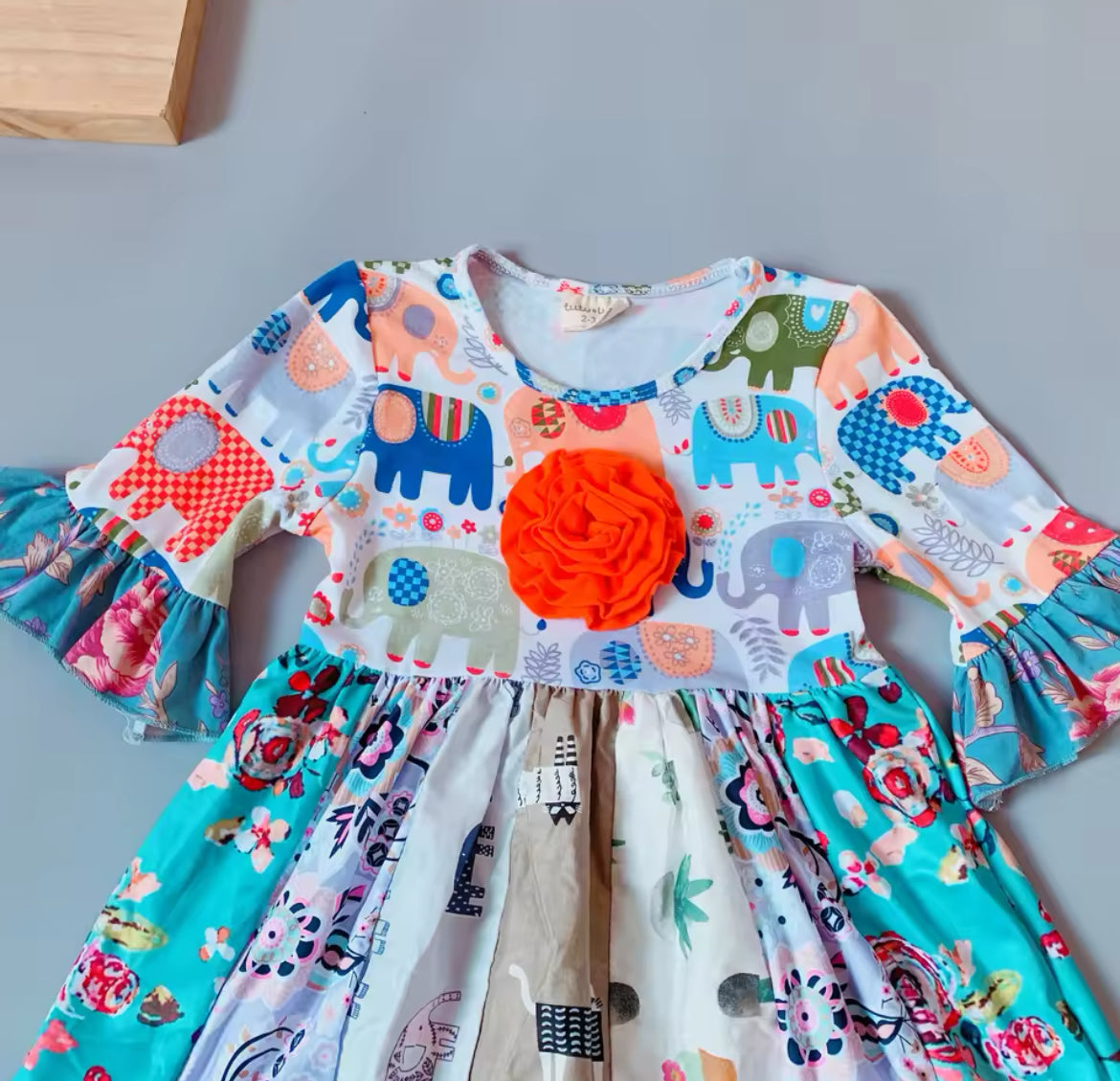 Elephant Frock Dress, Girl's, kids, apparel