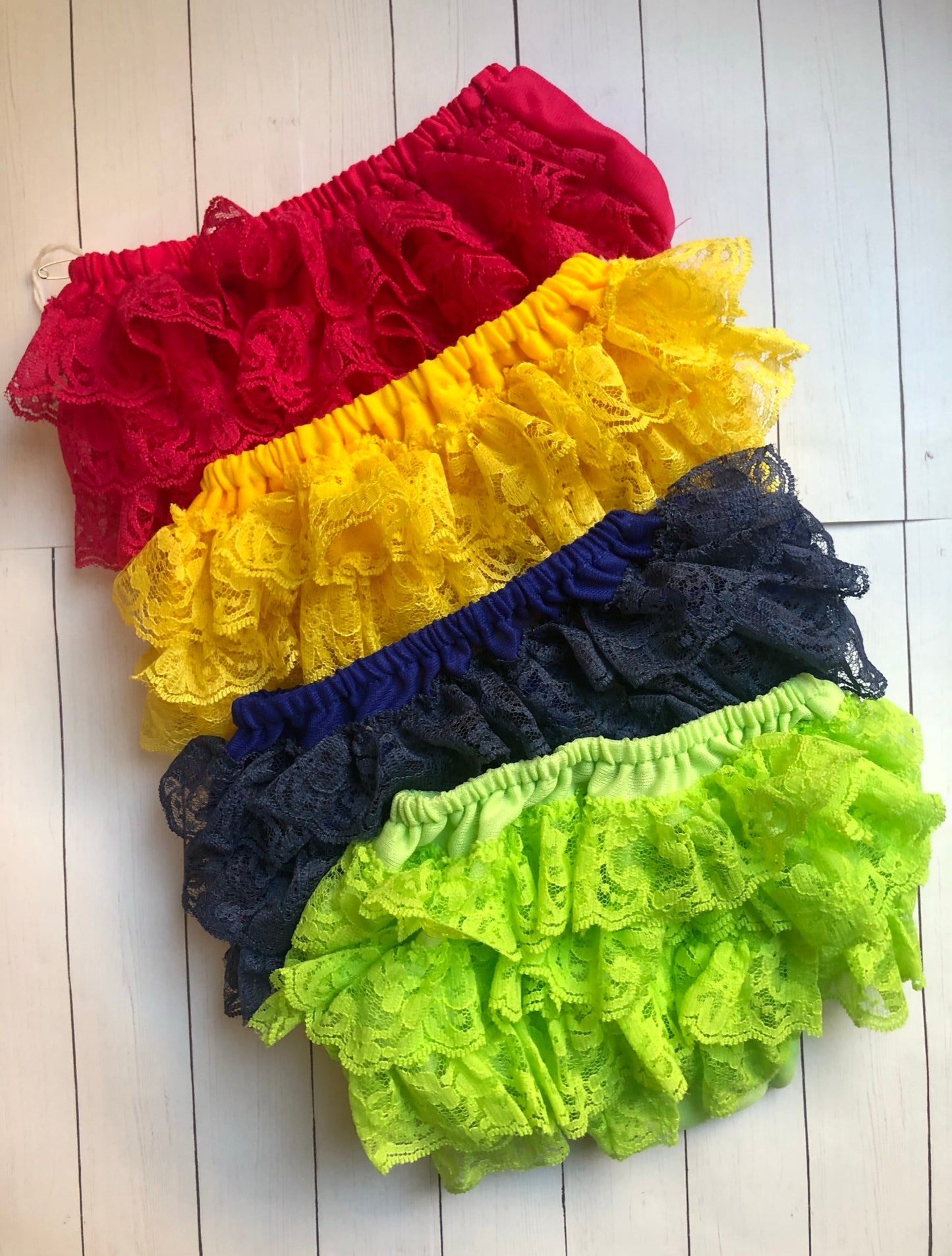 Ruffle Baby Bloomers, Diaper Cover, Bright Yellow