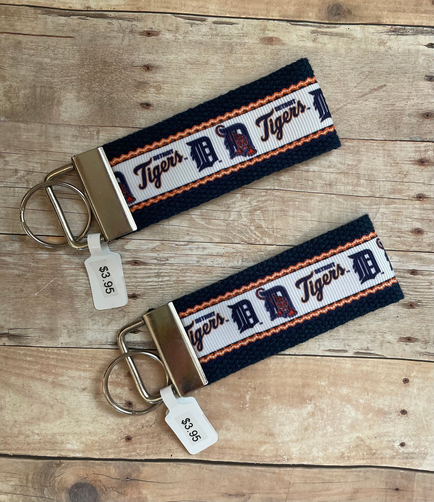 Detroit Tigers Keychain, Baseball, Key fob