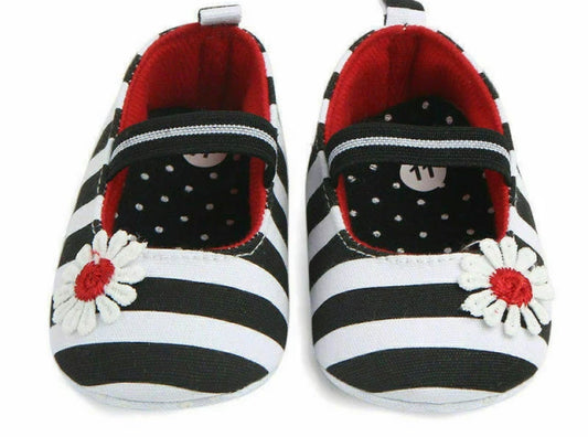 Striped Baby Walkers, shoes, daisy, girl,  SALE