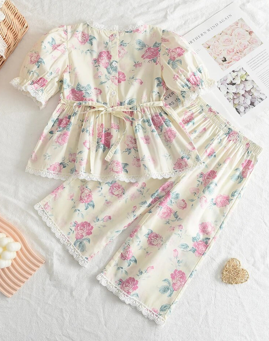 Shabby Chic Rose Outfit, girl, kids, set, Spring/Summer / SALE: Reg. $19.95