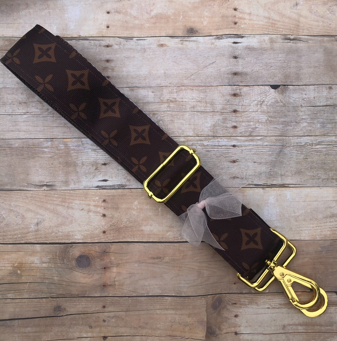 Brown Diamond Purse/Instrument Strap, Crossbody, Violin, Gift