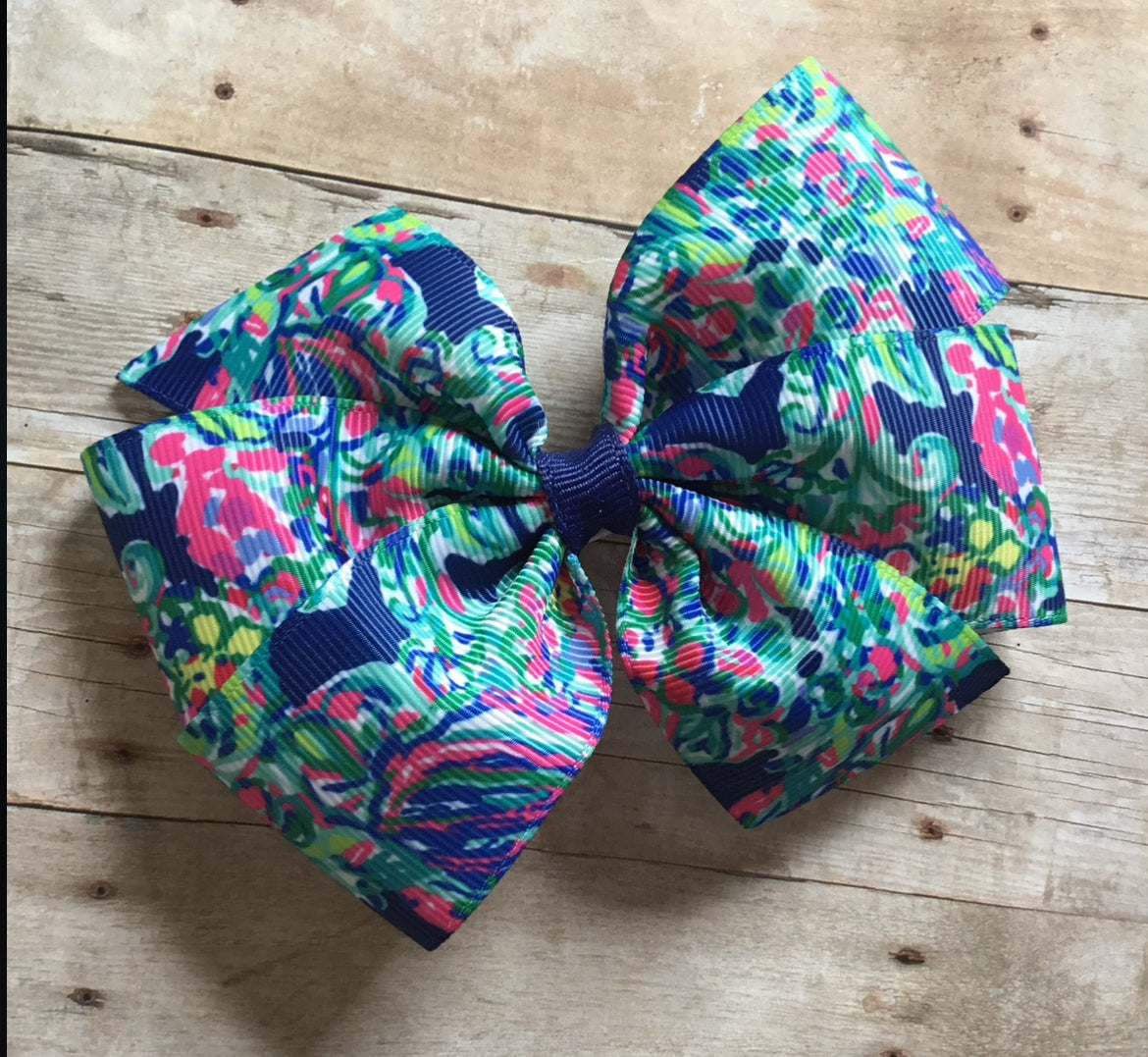 Exotic Escape Preppy Hair Bow, resort, clip, girl