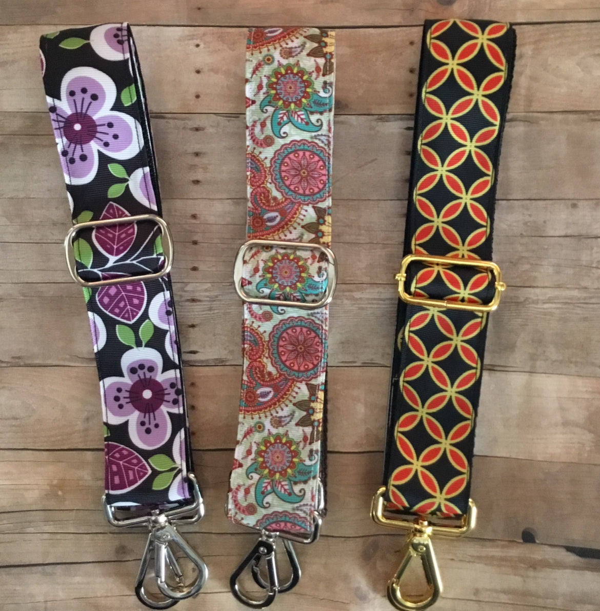 Floral Assorted Purse/Instrument Strap, Crossbody, Violin, Gift